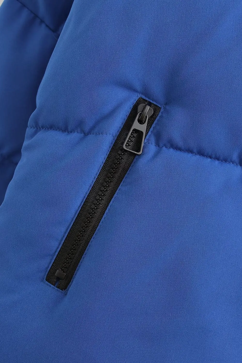 'Allison' Solid Padded Cotton Coat