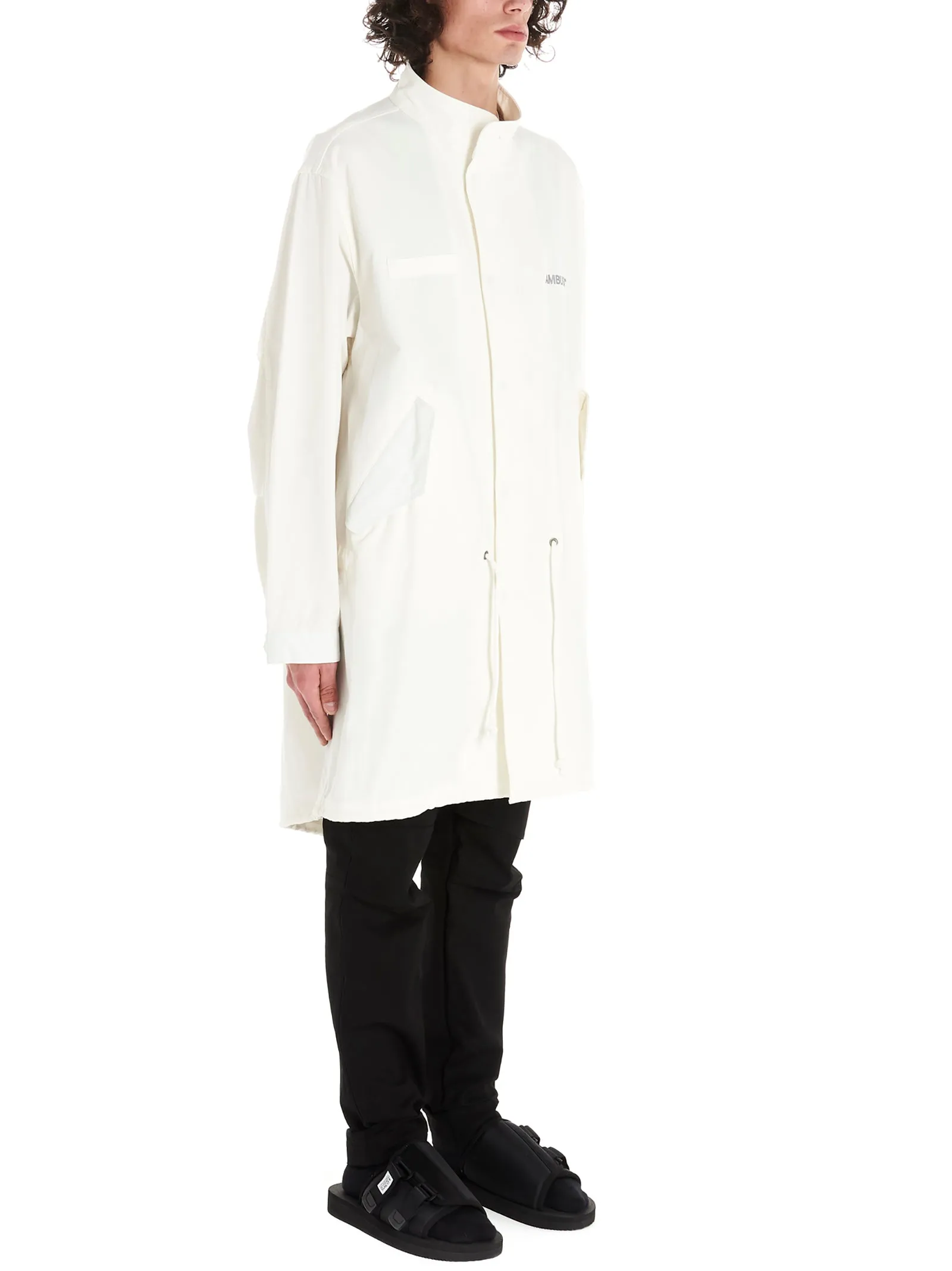 Ambush Hooded Logo Coat