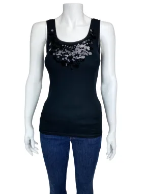 Ann Taylor, Women's Tank Top with Shimmering Paillettes, New with Tags, Size XS