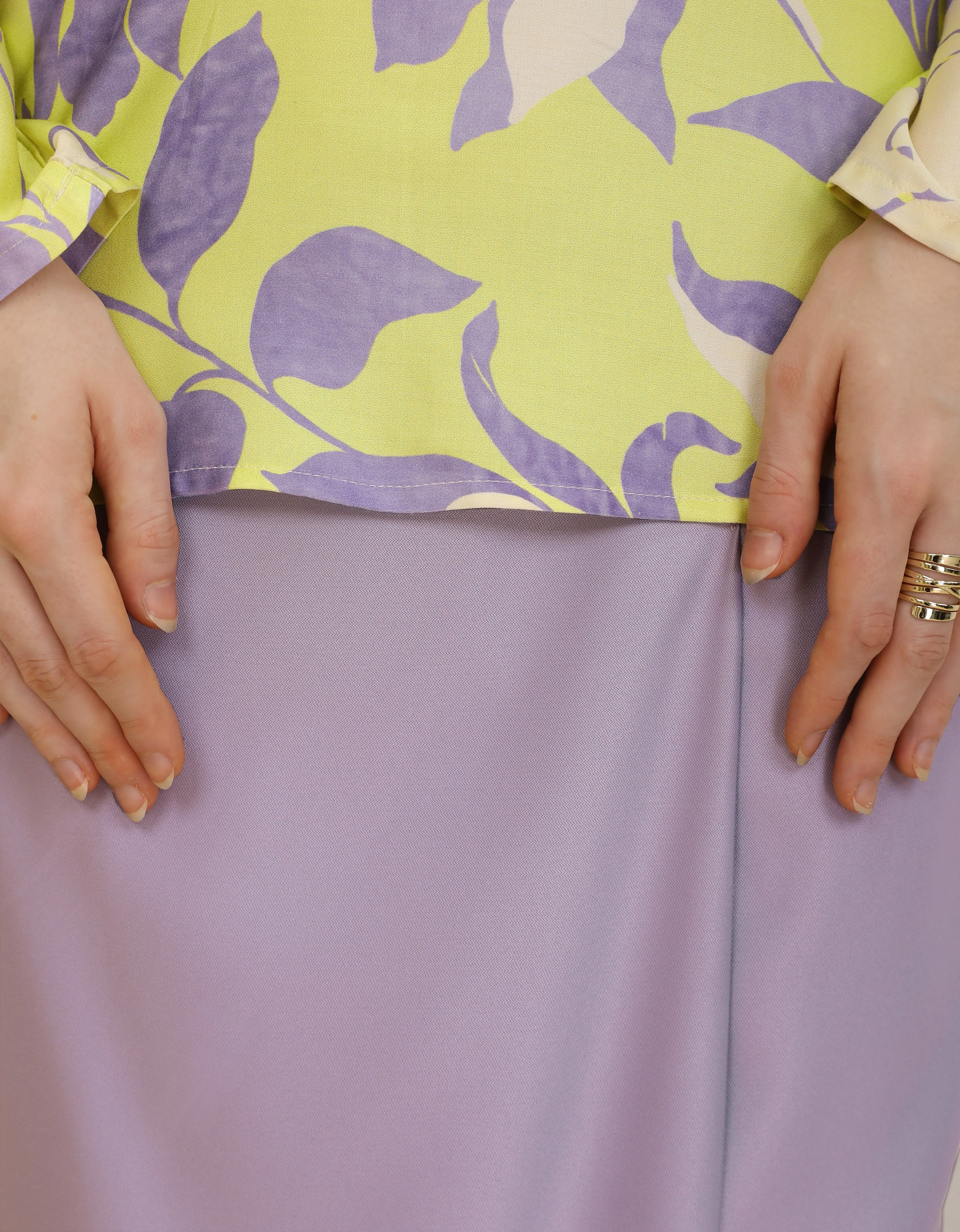 BAJU KURUNG KEDAH JESLYN (LILAC)