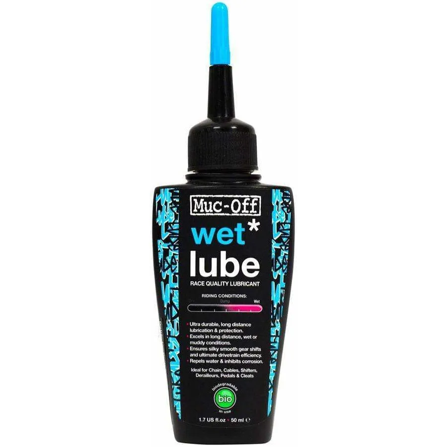 Bio Wet Bike Chain Lube - 50ml, Drip