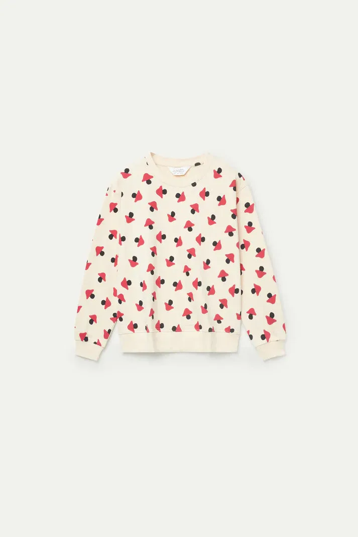 Compañia Fantastica - Cream Mushroom Print Sweater