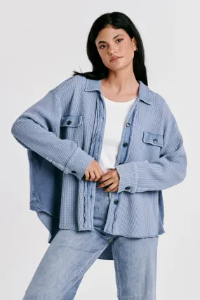 FOSTER THERMAL SHIRT JACKET ELEMENTAL BLUE