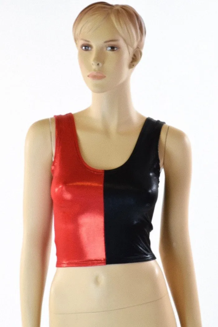 Harlequin Crop Tank Top