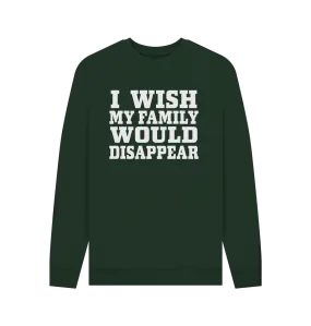 I Wish My Family Christmas Jumper