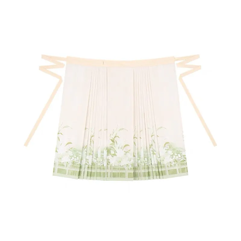 Lime Bustier Modern Chinese Hanfu