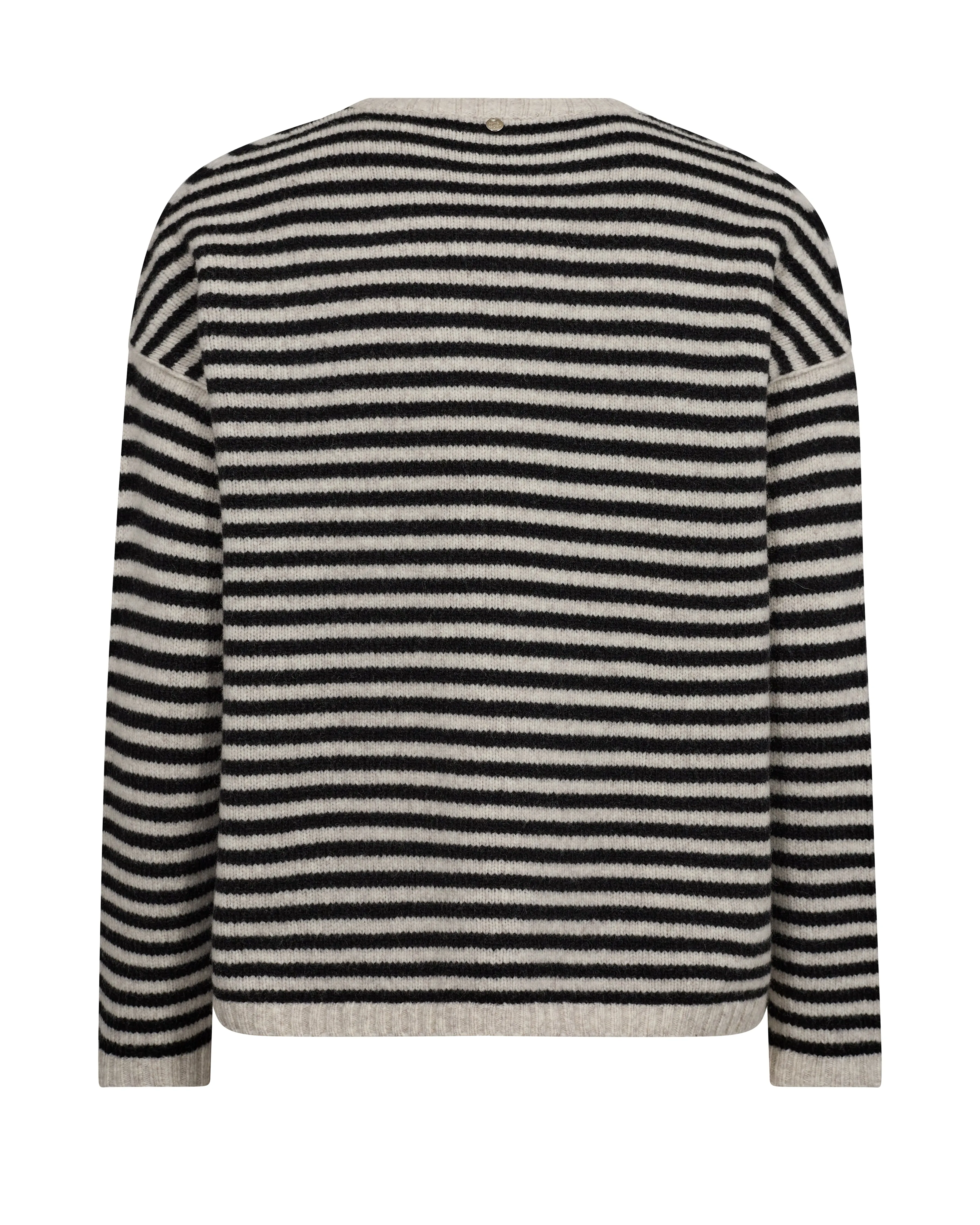 MMKhai Stripe Knit Black