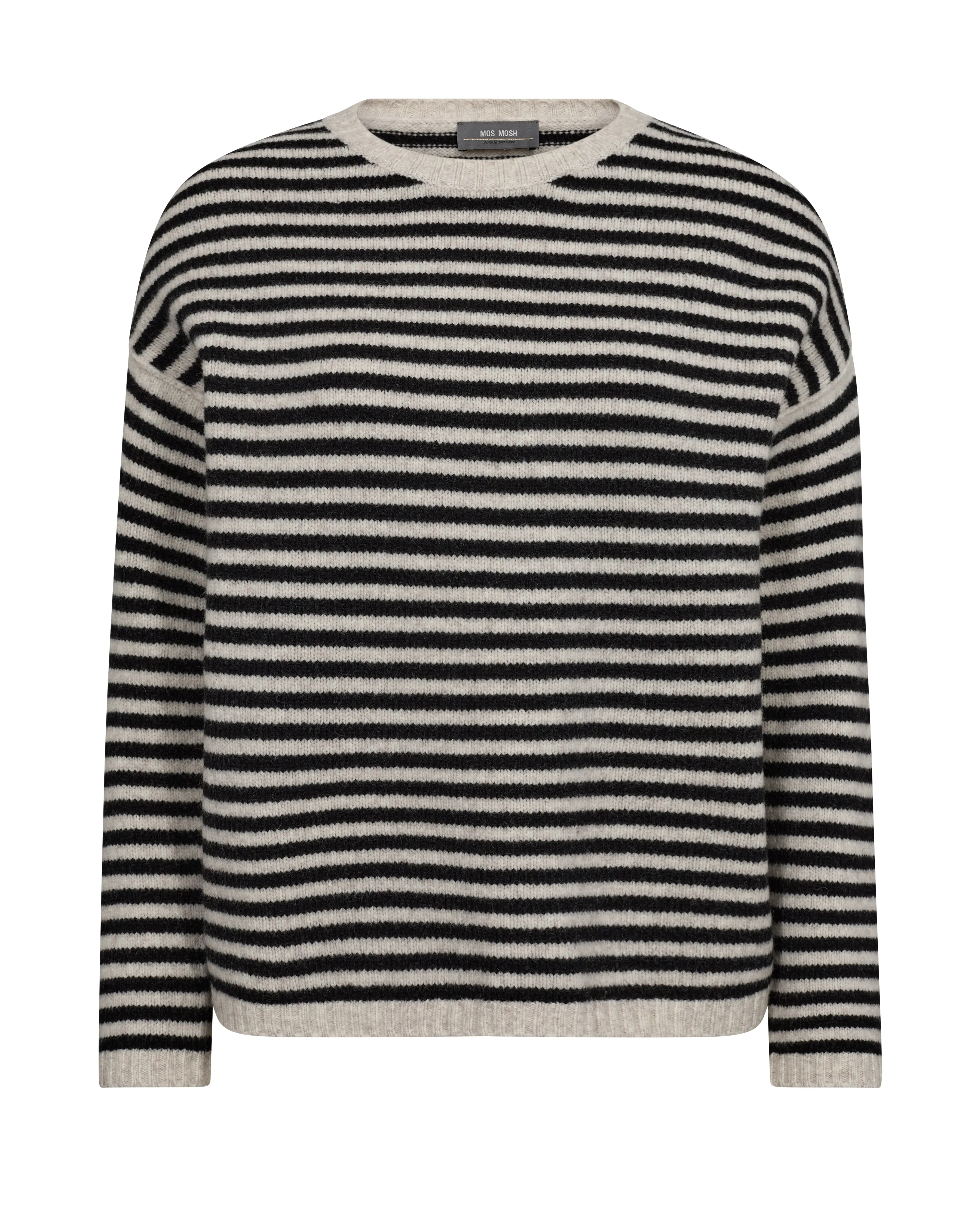 MMKhai Stripe Knit Black