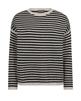 MMKhai Stripe Knit Black