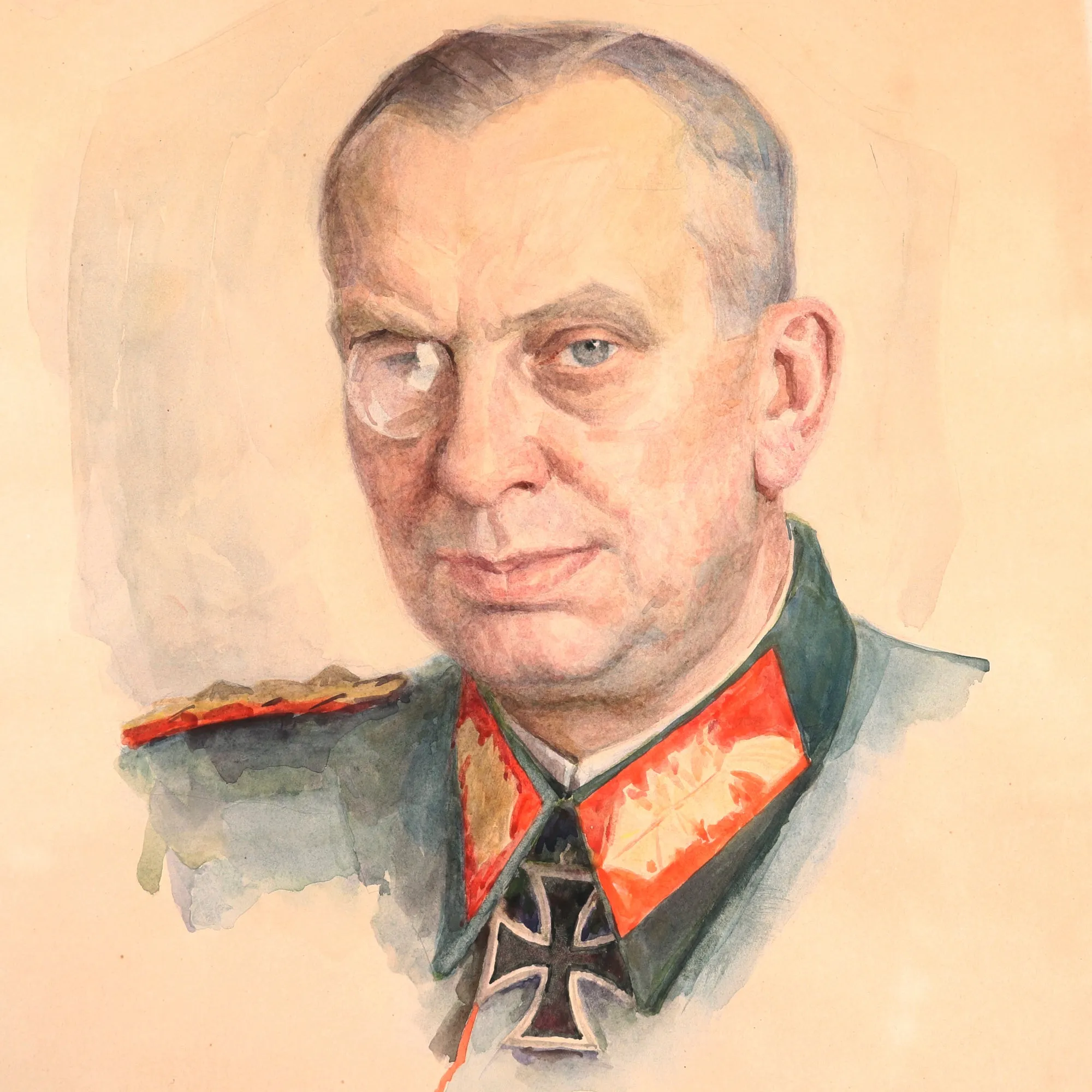 Original German WWII 23rd Panzer Div. & XLVII Panzerkorps Commander General der Panzertruppen Nikolaus von Vormann Uniform Set - Formerly Part of the A.A.F. Tank Museum