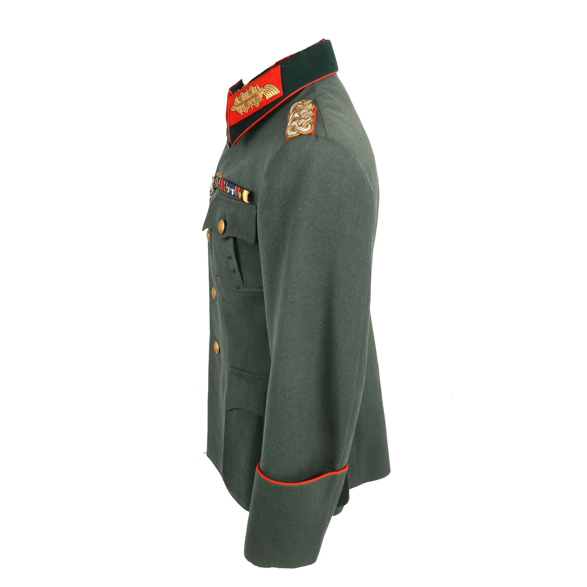 Original German WWII 23rd Panzer Div. & XLVII Panzerkorps Commander General der Panzertruppen Nikolaus von Vormann Uniform Set - Formerly Part of the A.A.F. Tank Museum