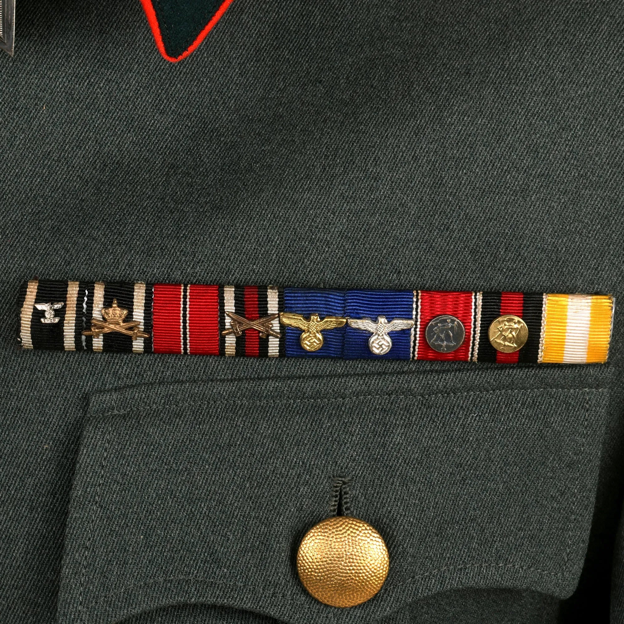 Original German WWII 23rd Panzer Div. & XLVII Panzerkorps Commander General der Panzertruppen Nikolaus von Vormann Uniform Set - Formerly Part of the A.A.F. Tank Museum