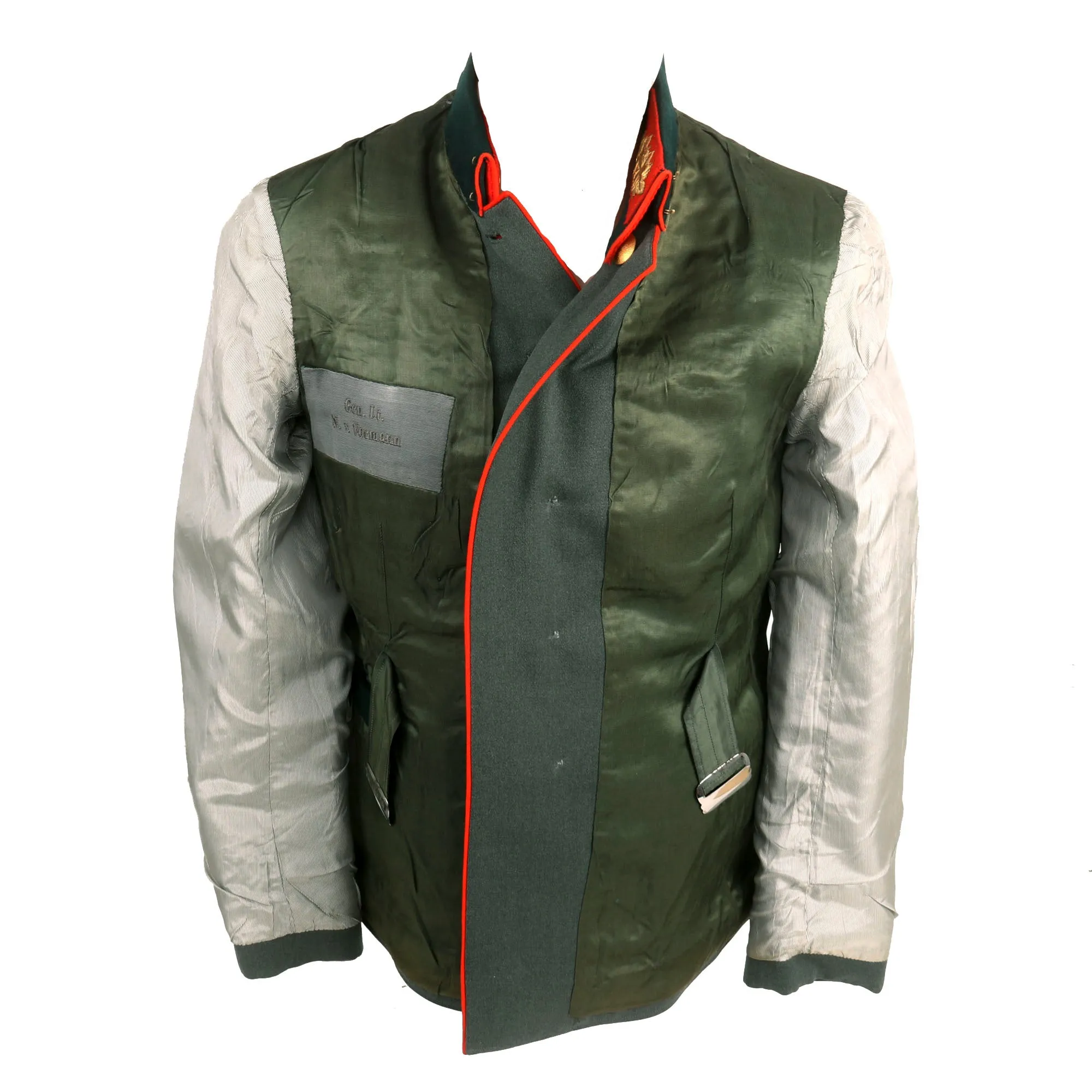 Original German WWII 23rd Panzer Div. & XLVII Panzerkorps Commander General der Panzertruppen Nikolaus von Vormann Uniform Set - Formerly Part of the A.A.F. Tank Museum
