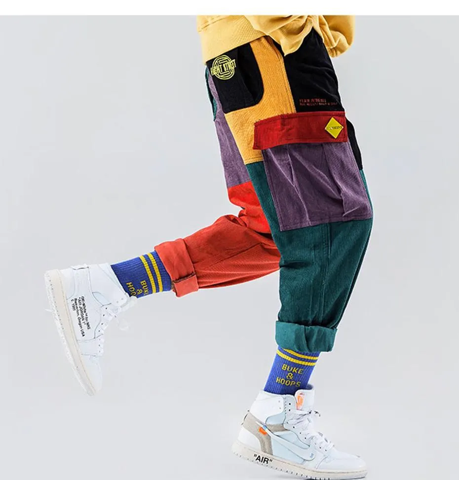 Retro Clout Corduroy Cargo Joggers