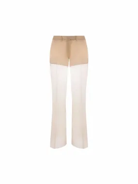 Sheer Organza Trousers