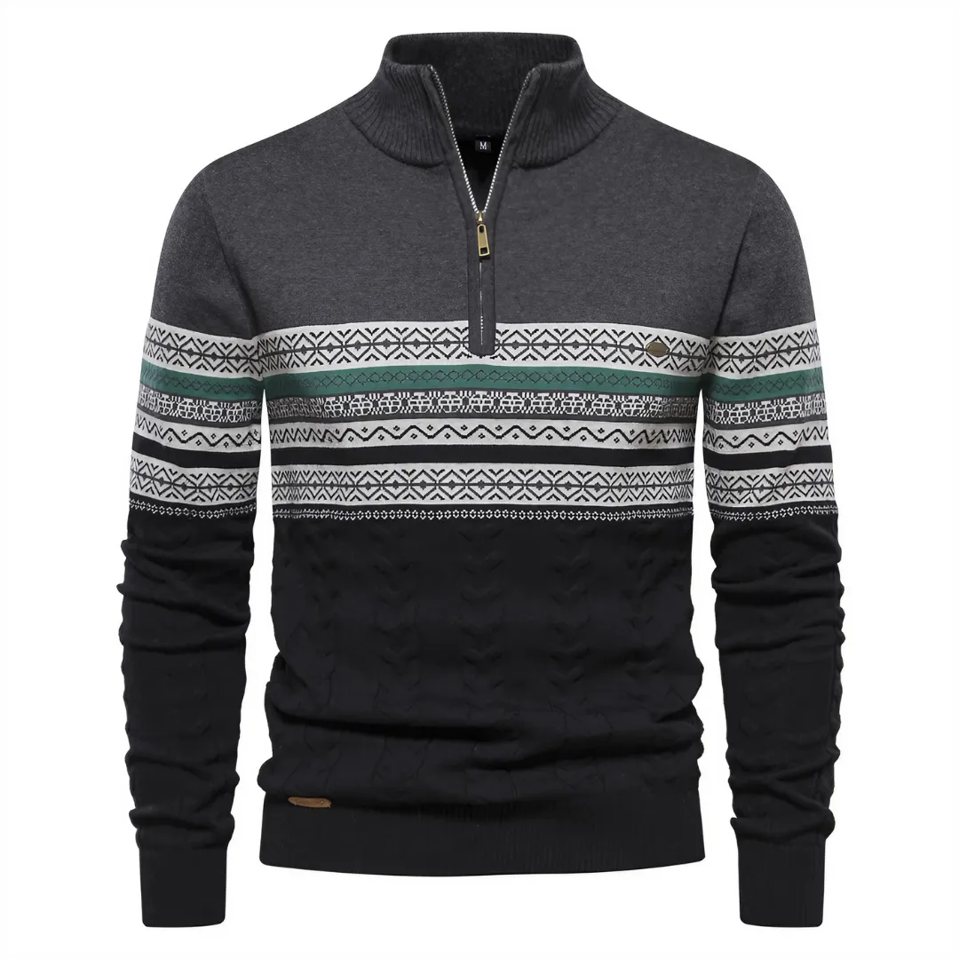 Stephen™ Cosy Zip Jumper