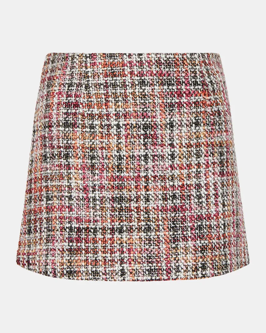 The Mattea Tweed Mini Skirt