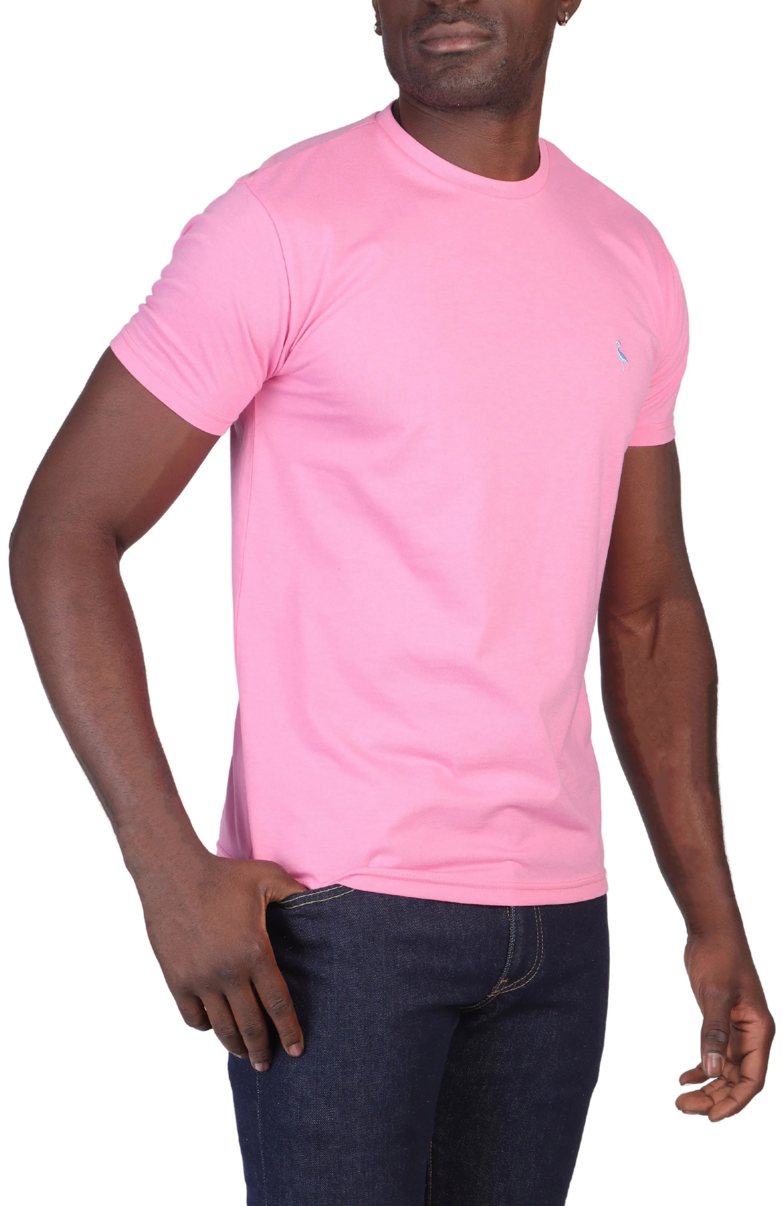 The Vibrant Cotton Crew Neck Tee