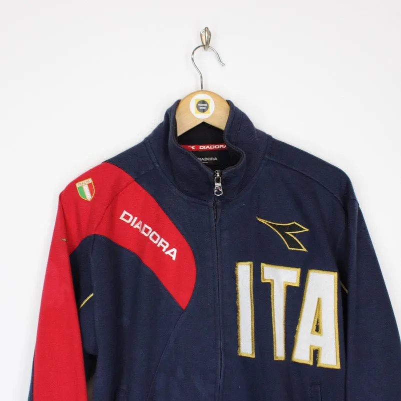 Vintage Diadora Track Jacket Medium