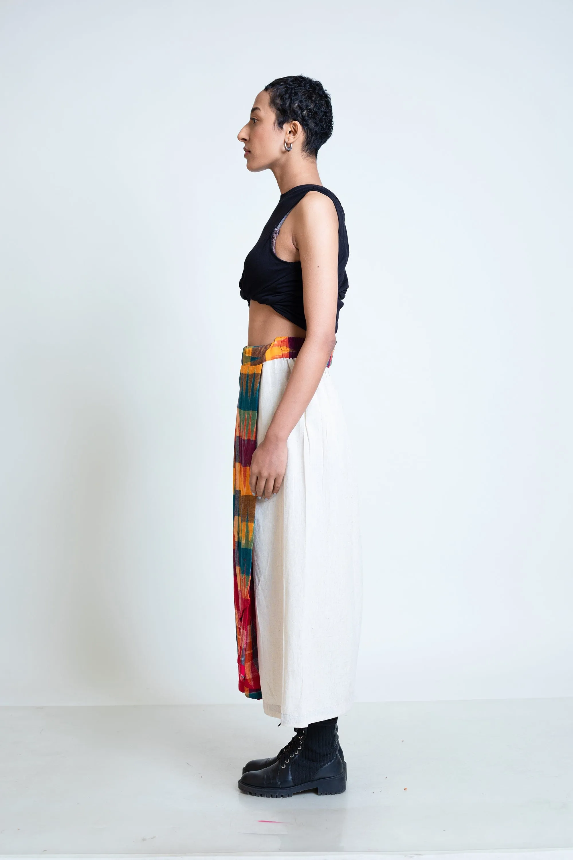 White Manskirt